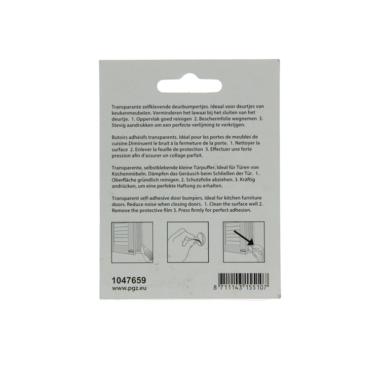 Load image into Gallery viewer, Mack 1047659 - geluidsdemper zelfklevend transparant ø 13 mm 12 st pcs | 12 stuks