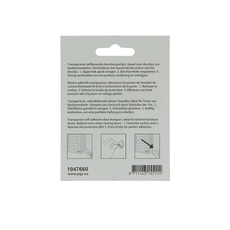 Load image into Gallery viewer, Mack 1047660 - geluidsdemper zelfklevend transparant ø 8 mm 12 st pcs | 12 stuks