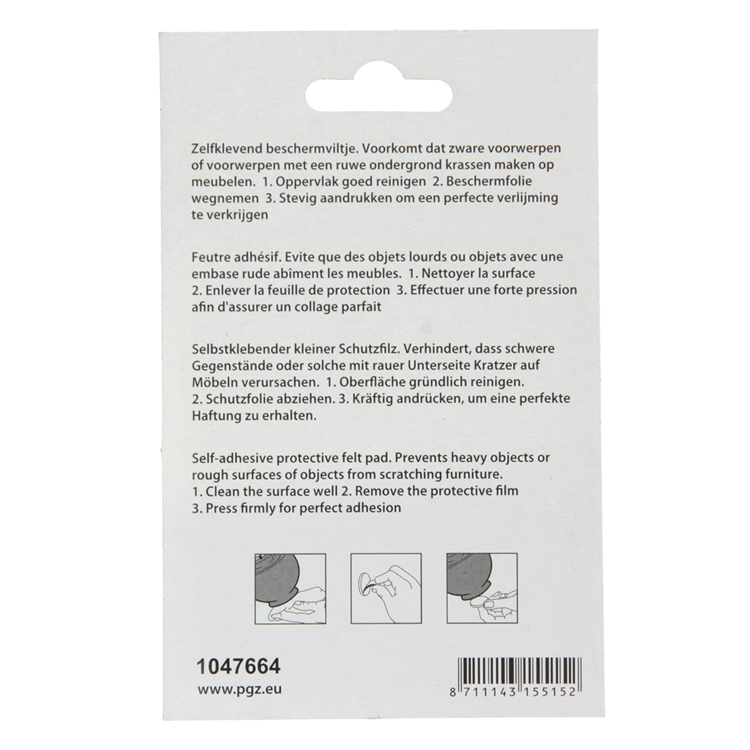 Load image into Gallery viewer, Mack 1047664 - meubelviltje zelfklevend bruin ø 13 mm 24 st pcs | 12 stuks