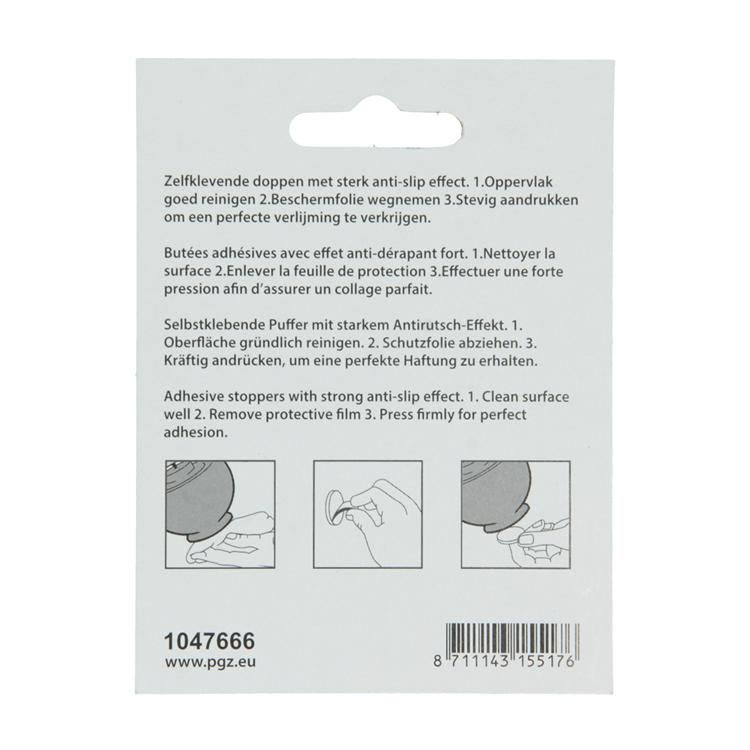Load image into Gallery viewer, Mack 1047666 - antislipstrip zelfklevend transparant ø 30 mm 4 st pcs | 12 stuks