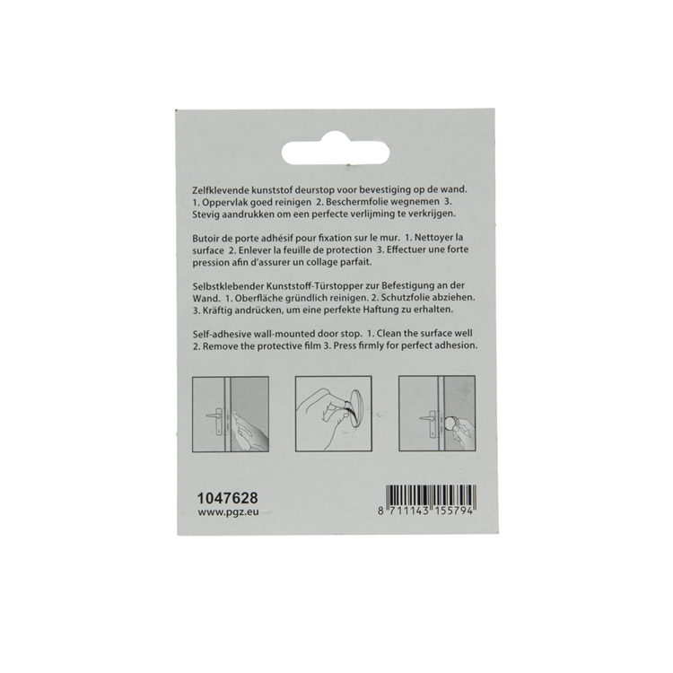 Load image into Gallery viewer, Mack 1047628 - deurstop zelfklevend wit ø 40 mm 2 st pcs | 6 stuks