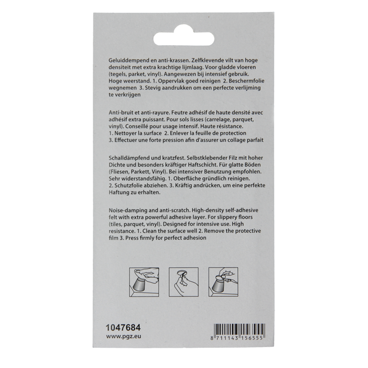 Load image into Gallery viewer, Mack 1047684 - super-vilt zelfklevend beige ø 22 mm 16 st pcs | 12 stuks