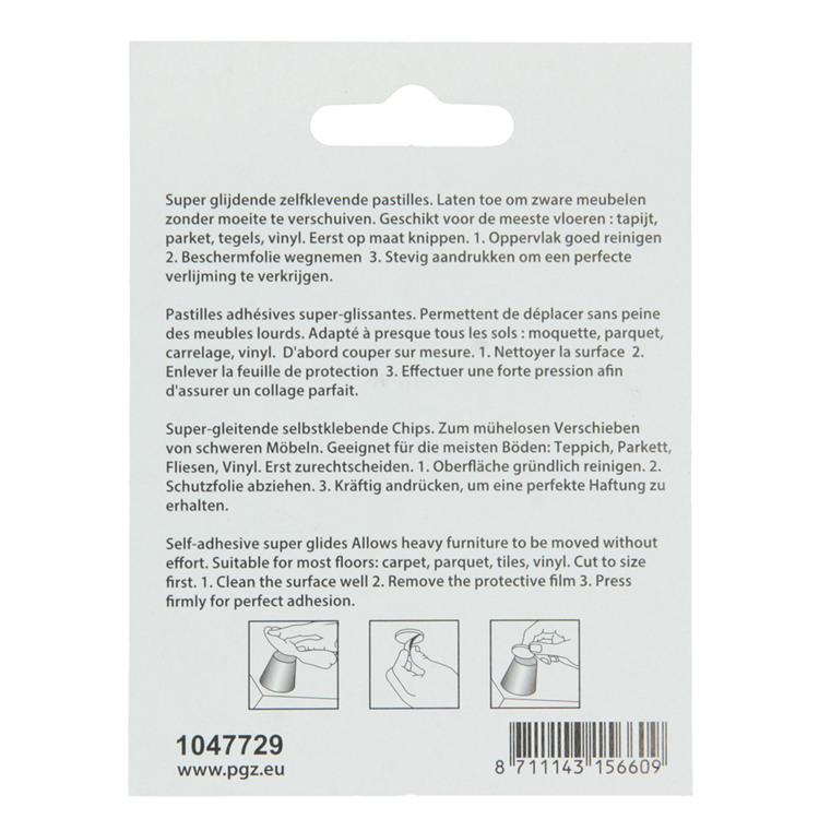 Load image into Gallery viewer, Mack 1047729 - super glijpastille zelfklevendgrijs ø 30 mm 4 st pcs | 12 stuks