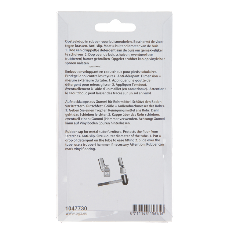 Load image into Gallery viewer, Mack 1047730 - opsteekdop rubber zwart ø 28 mm 4 st pcs | 6 stuks