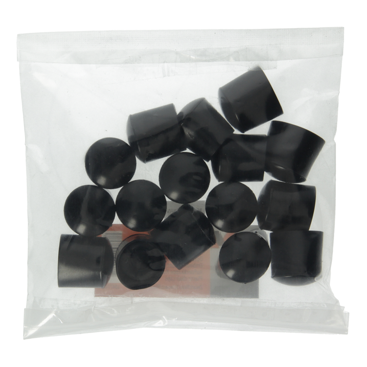 Load image into Gallery viewer, Mack 1047746 - opsteekdop kunststof zwart ø 22 mm 16 st pcs | 6 stuks