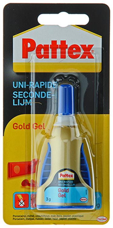 Load image into Gallery viewer, Pattex 1002038 - gold sec.lijm gel | 6 stuks