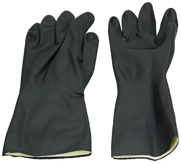 Afbeelding laden in galerijviewer, Heva 1009811 - handschoen rubby zwart 8 m | 10 stuks