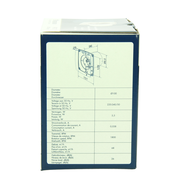 Load image into Gallery viewer, Renson 1069251 - mech. ventilator met timer 9211t (dia 100) | 2 stuks