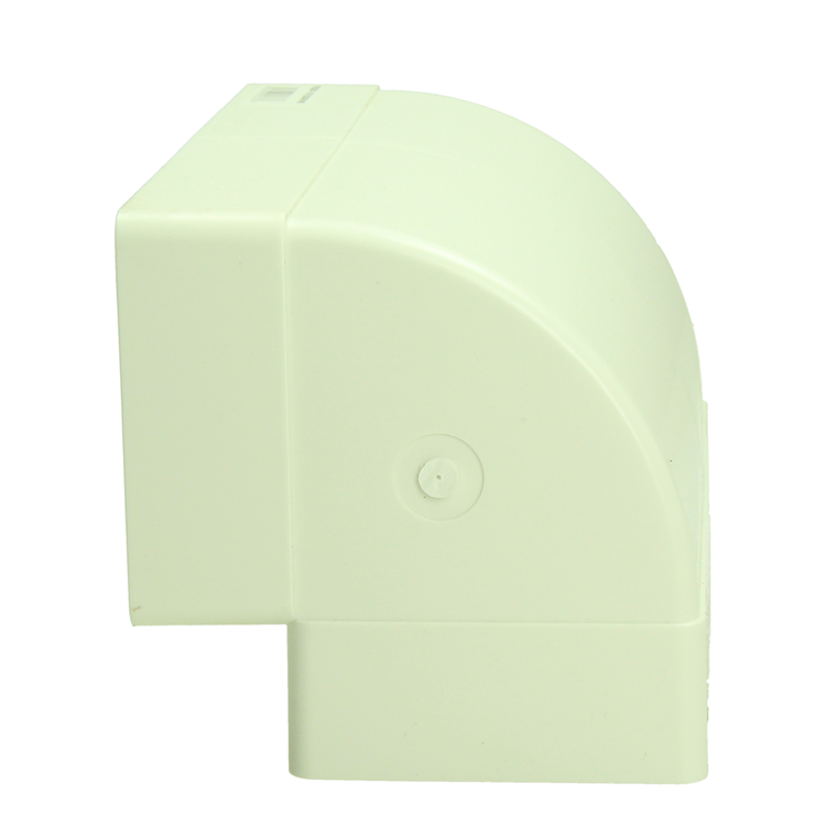 Load image into Gallery viewer, Renson 1069271 - pvc hoekverbinding vert. 90° 7015 (220x90) (wit) | 3 stuks
