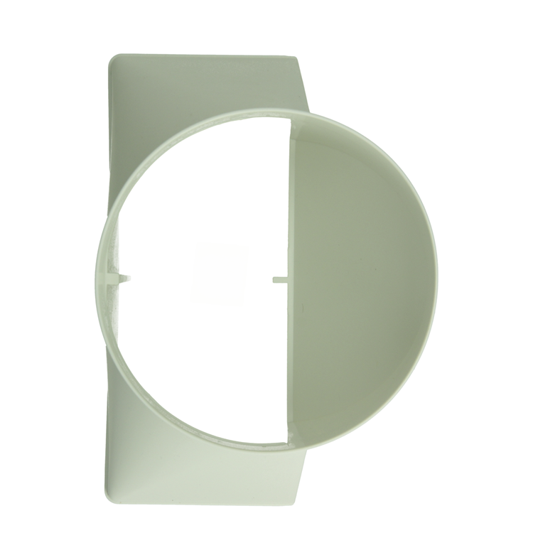 Load image into Gallery viewer, Renson 1069274 - pvc verbindingsst.rond rechth.7021 (220x90-dia 150) (wit) | 3 stuks