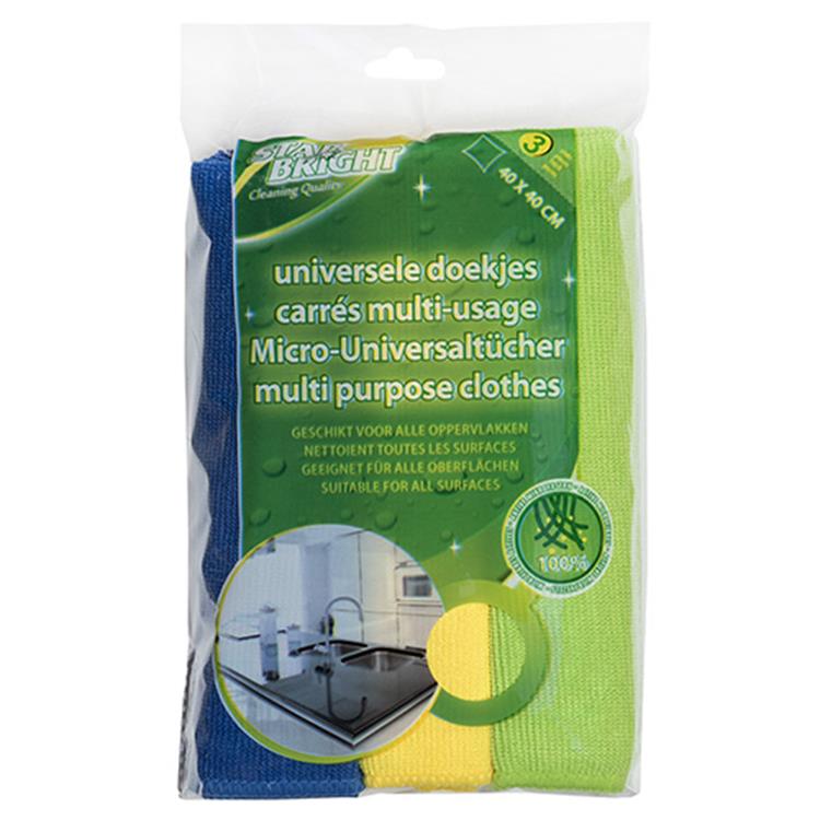 Afbeelding laden in galerijviewer, Starbright 1009149 - sb microvezeldoek parel 3st 40x40cm | 6 stuks