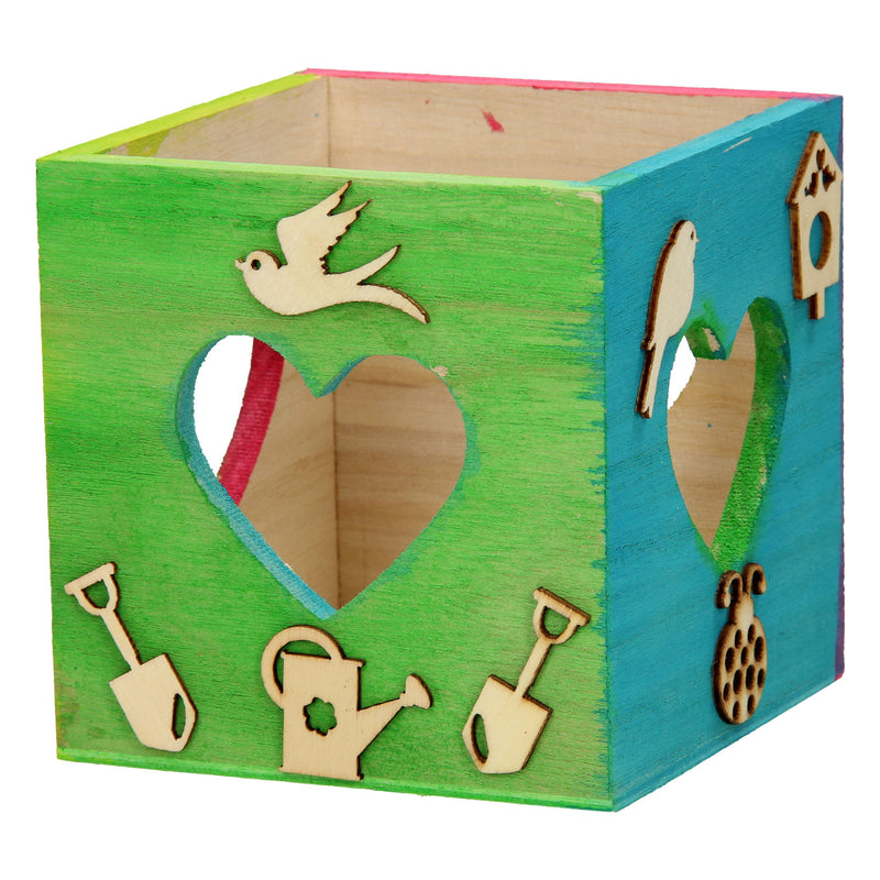 Load image into Gallery viewer, Playwood waxinelichthouder hart