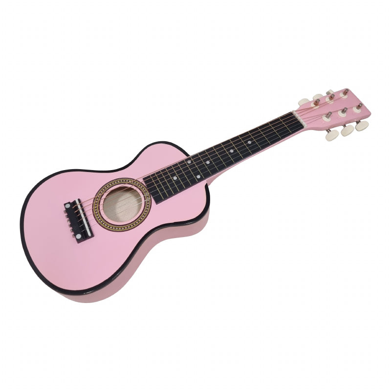 Load image into Gallery viewer, Playwood houten gitaar roze - 6 snaren