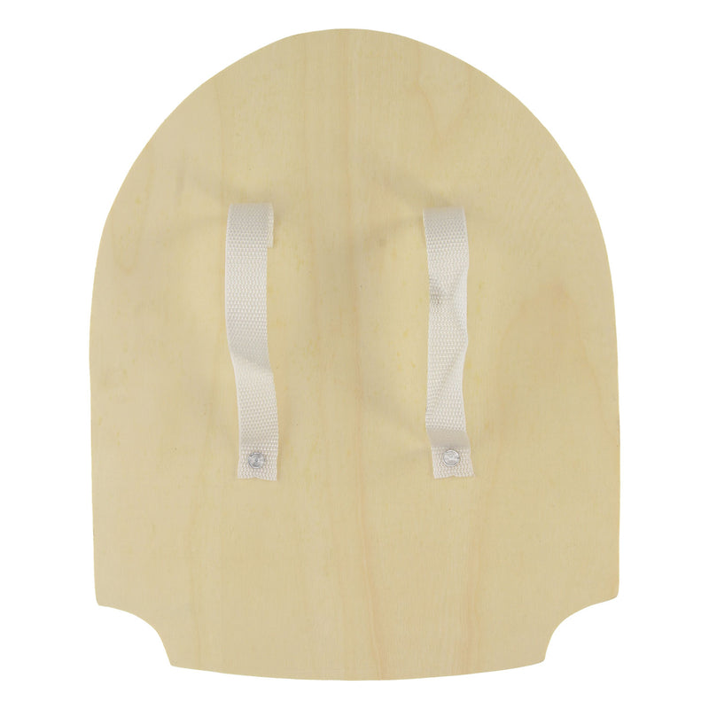 Load image into Gallery viewer, Playwood houten schild ridder leeuw met stoffen handvat speelgoed.