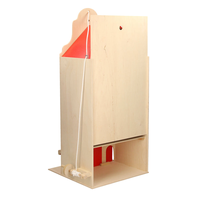 Load image into Gallery viewer, Playwood - houten pakhuis grachtenpand klein; hoogte 67 cm