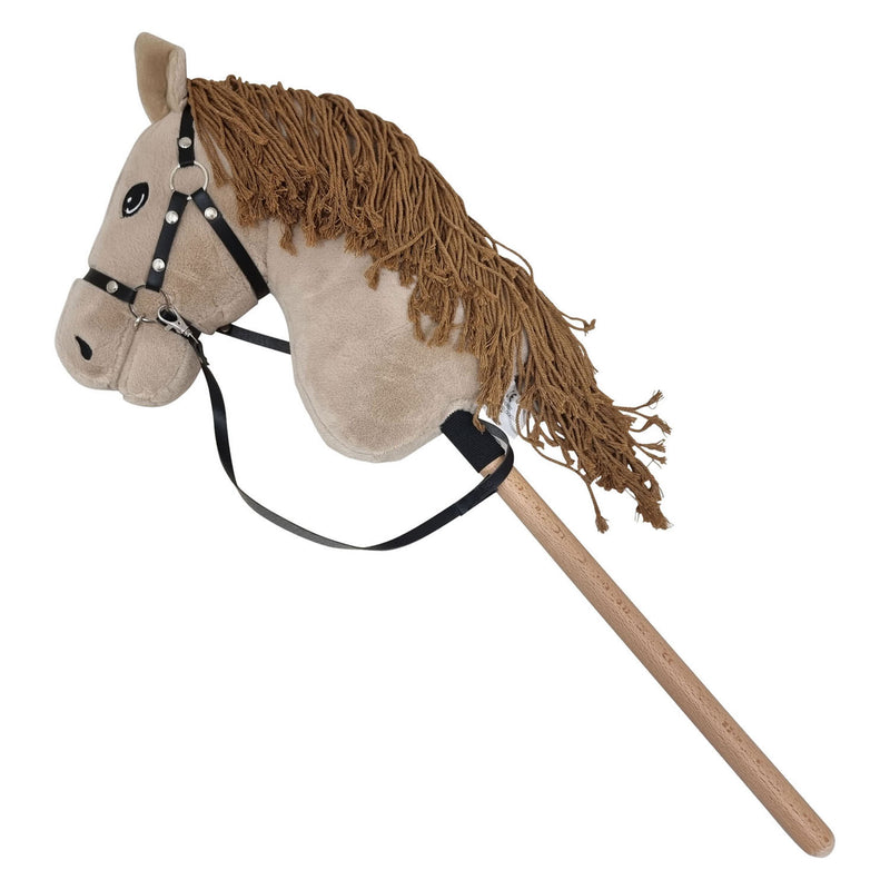 Load image into Gallery viewer, Playwood stokpaard met halster voor hobby horsing