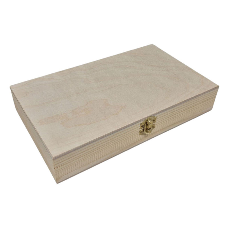 Afbeelding laden in galerijviewer, Playwood grenen penselenkist - 27x16x6cm