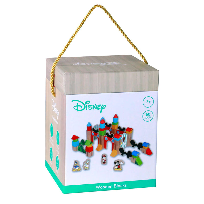 Load image into Gallery viewer, Disney Mickey Mouse Houten Blokken Set, 60dlg