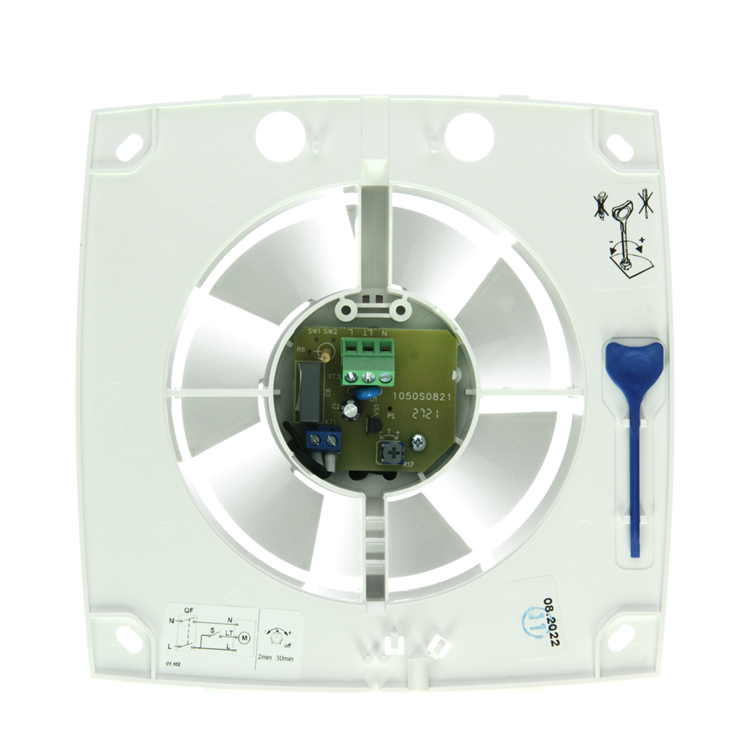 Load image into Gallery viewer, Renson 1069254 - mech. ventilator met timer 9212t (dia 125) | 2 stuks