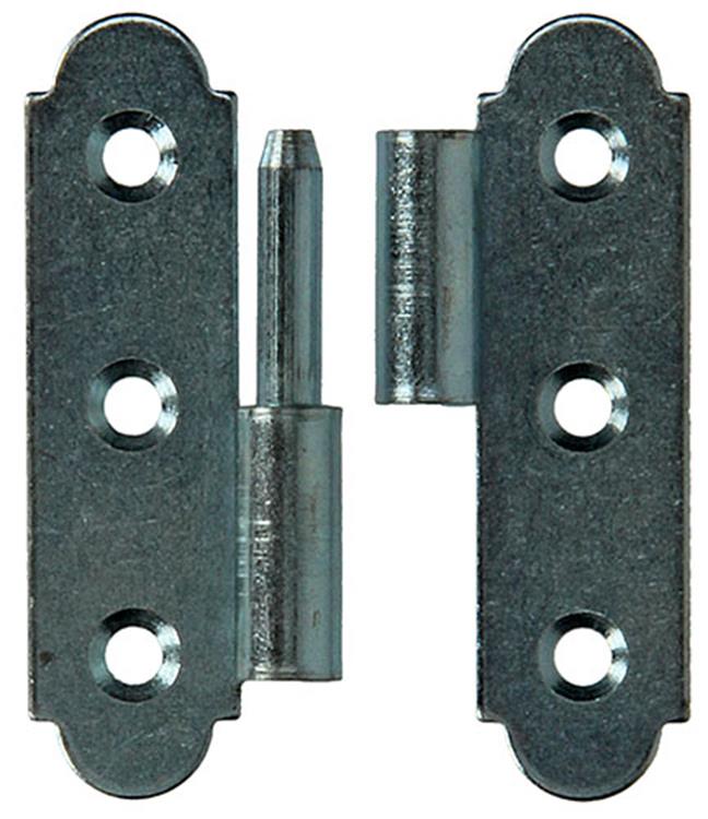 Load image into Gallery viewer, Mack 1013255 - 2 spaanse paumellen links verzinkt h 60 x b 40 mm | 5 stuks