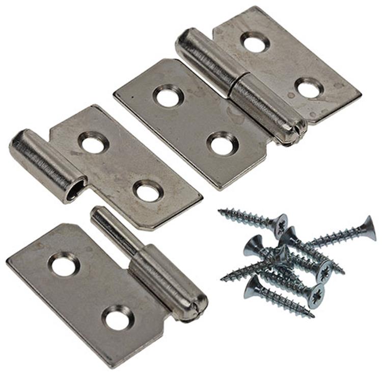 Load image into Gallery viewer, Mack 1013349 - 2 meubelpaumellen links vernikkeld h 30 x b 40 mm | 5 stuks