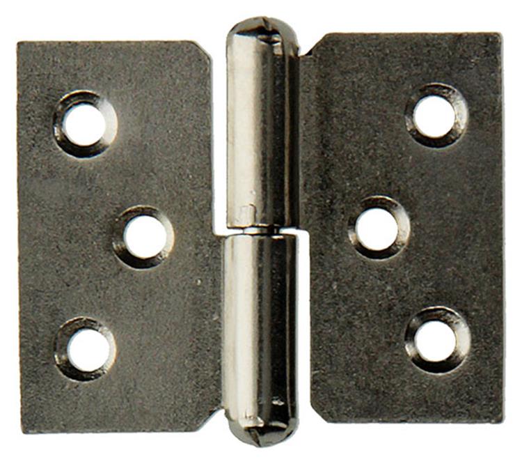 Load image into Gallery viewer, Mack 1013350 - 2 meubelpaumellen links vernikkeld h 40 x b 50 mm | 5 stuks