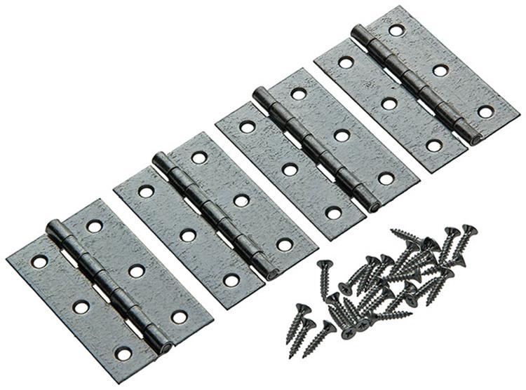 Load image into Gallery viewer, Mack 1013249 - 4 smalle scharnieren verzinkt h 70 x b 40 mm | 5 stuks