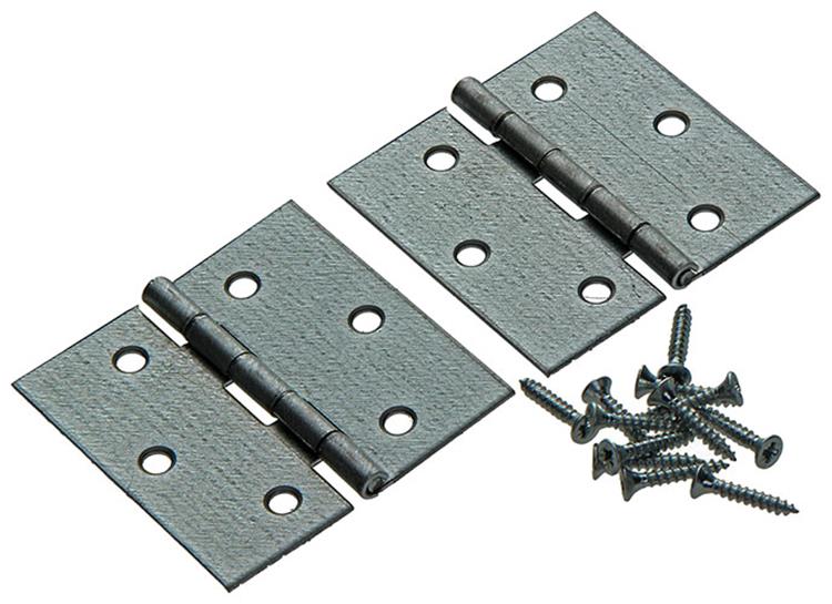 Afbeelding laden in galerijviewer, Mack 1013325 - 2 vierkante scharnieren verzinkt h 50 x b 50mm | 5 stuks