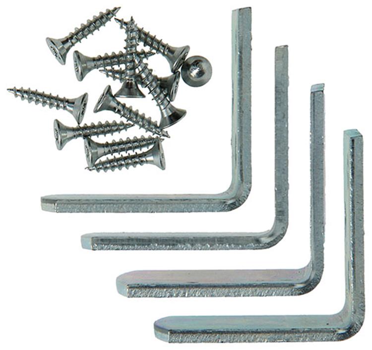 Load image into Gallery viewer, Mack 1013312 - 4 bedhaken verzinkt 49 x 35 mm | 5 stuks