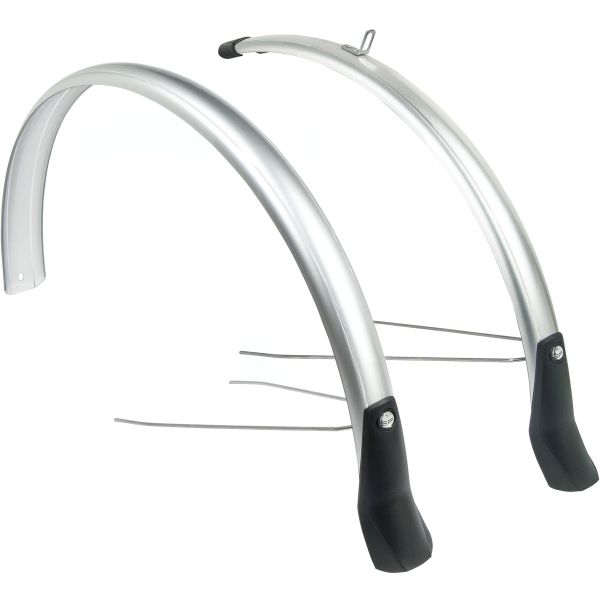 Load image into Gallery viewer, Eurofender Spatbordset Snello 28 x 51 mm zilver