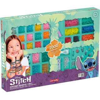 Load image into Gallery viewer, Ottosimon stitch sieraden set 4 in 1 - disney juwelenkoffer knutselset.