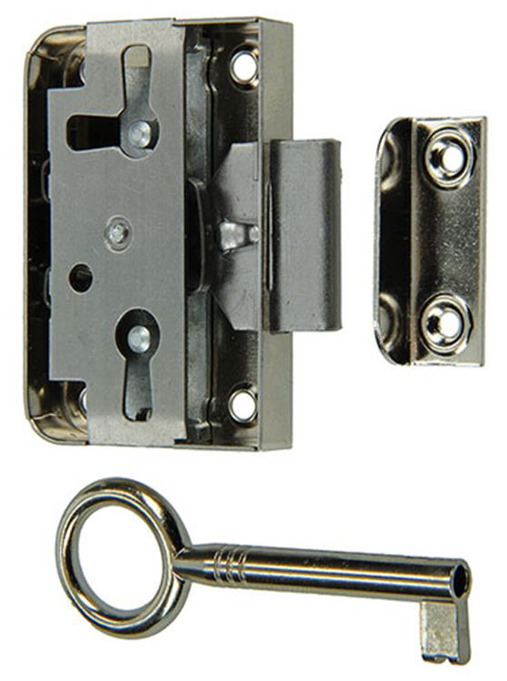 Load image into Gallery viewer, Mack 1015913 - 1 oplegmeubelslot vernikkeld 20mm | 5 stuks
