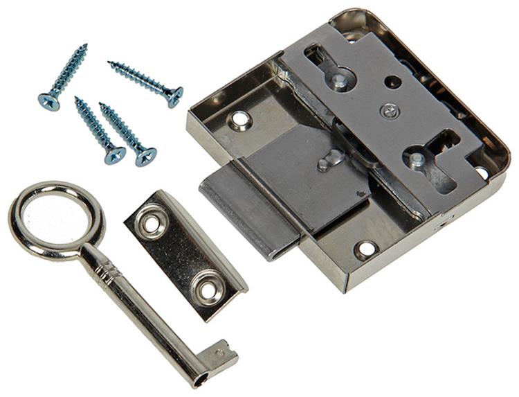 Load image into Gallery viewer, Mack 1013606 - 1 oplegmeubelslot vernikkeld 35mm | 5 stuks