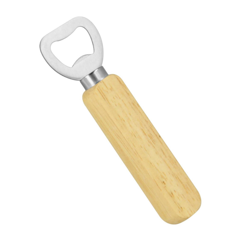 Load image into Gallery viewer, Metaltex flesopener rvs met houten greep