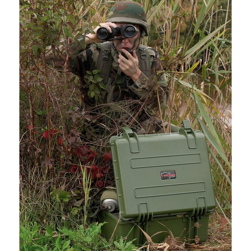 Load image into Gallery viewer, Explorer Cases 2214 Koffer Groen met Plukschuim