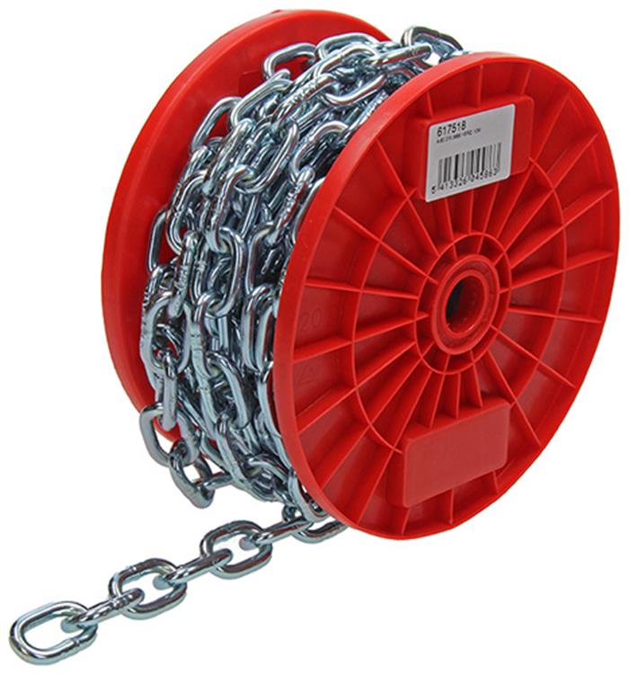 Load image into Gallery viewer, Mack 1014182 - ketting schakel kort din5685-2ø 6mm l 24mm 10m wwl 160 kg | 10 stuks