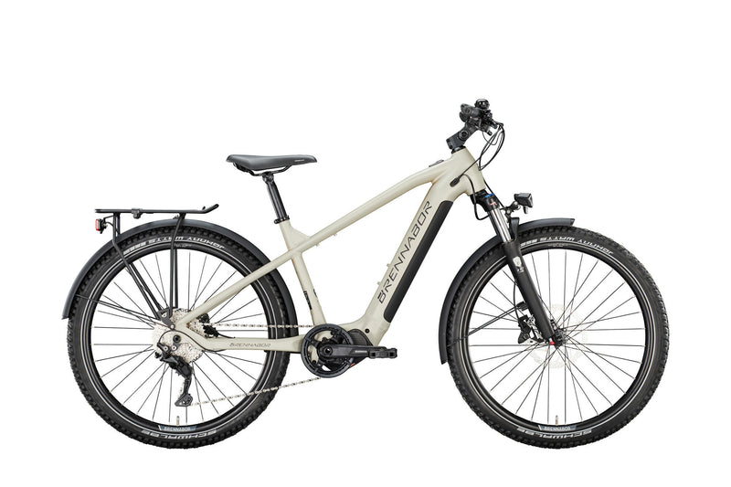 Afbeelding laden in galerijviewer, Brennabor elektrische suv a-92e mod. 22 ebike brennab.adven.a-92e 27,5 40 diam.10sp sil. bl