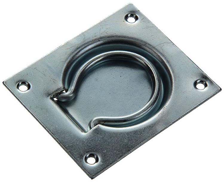 Load image into Gallery viewer, 1010889 - luikring blauw verzinkt 75 x 90 mm | 10 stuks