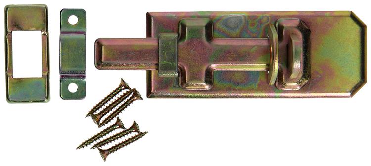 Load image into Gallery viewer, Mack 1014281 - veiligheidsschuif voor hangslot, bichromaat 100mm | 5 stuks