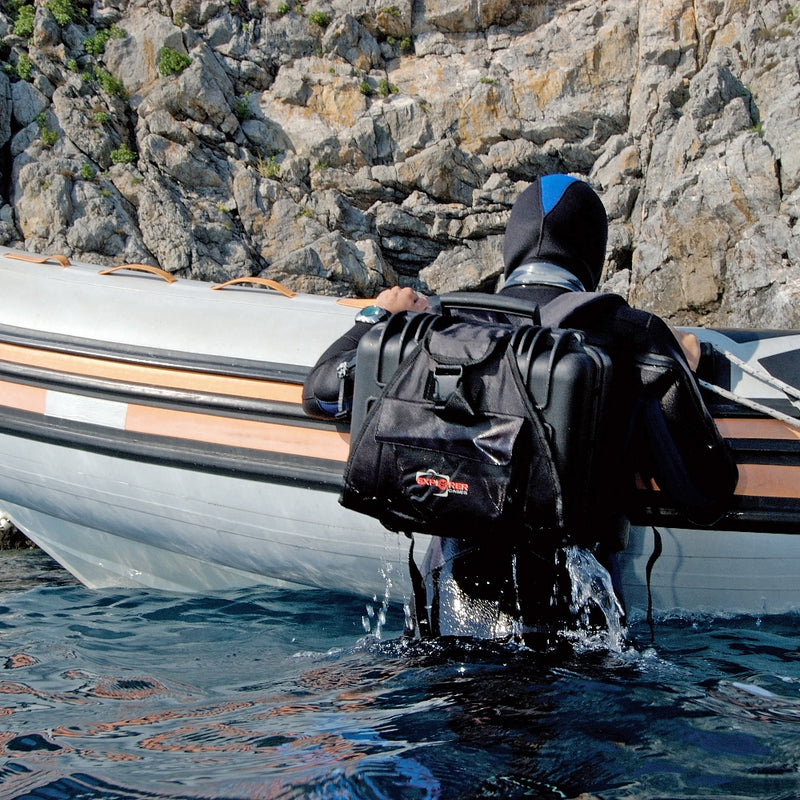 Load image into Gallery viewer, Explorer Cases 4419HL Koffer Zwart met Plukschuim