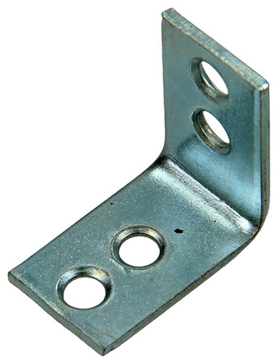 Load image into Gallery viewer, 1014297 - 8 geplooide winkelhaken verzinkt 25x25x15mm | 10 stuks