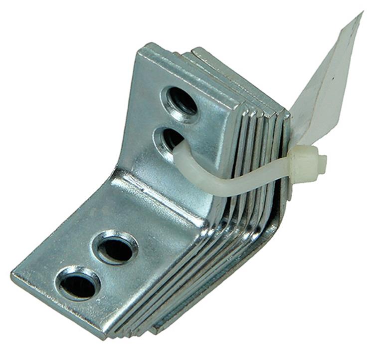Load image into Gallery viewer, 1014297 - 8 geplooide winkelhaken verzinkt 25x25x15mm | 10 stuks
