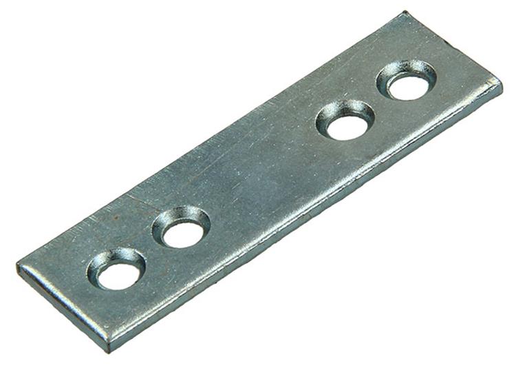 Afbeelding laden in galerijviewer, 1013743 - 20 verbindingsplaatjes verzinkt 50x15mm | 10 stuks