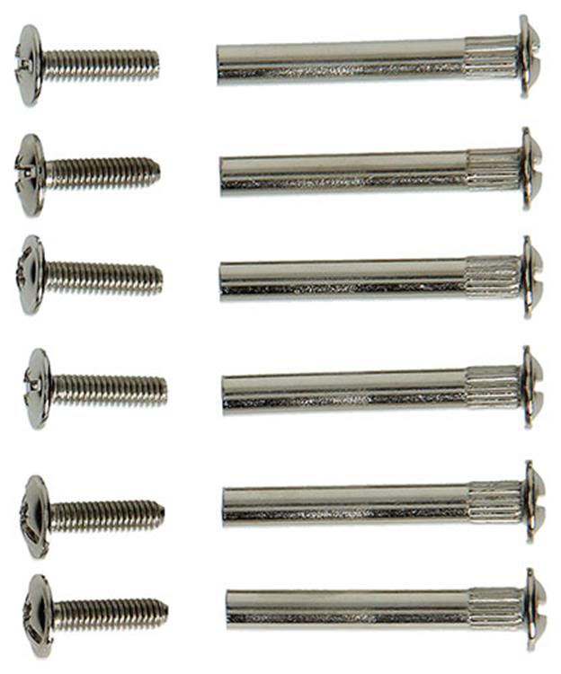 Load image into Gallery viewer, Mack 1013783 - 6 mini verbindingsschroeven vernikkeld ø 5 mm 30-40 mm | 10 stuks