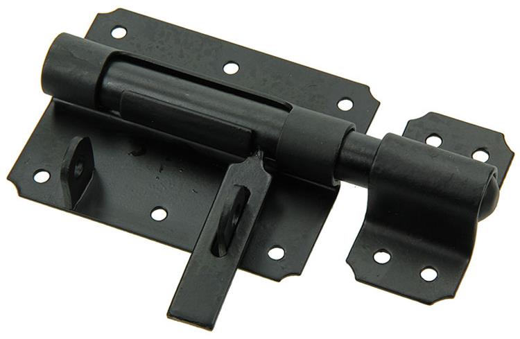Load image into Gallery viewer, Mack 1013736 - 1 hangslotgrendel zwart 100mm | 5 stuks