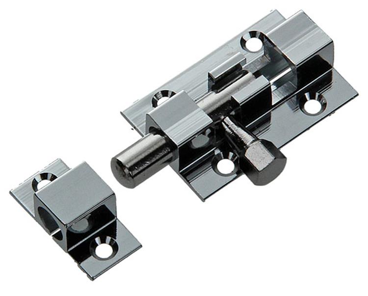 Load image into Gallery viewer, Mack 1013715 - 1 schuifgrendel messing verchroomd a 40 - b 13 mm | 5 stuks