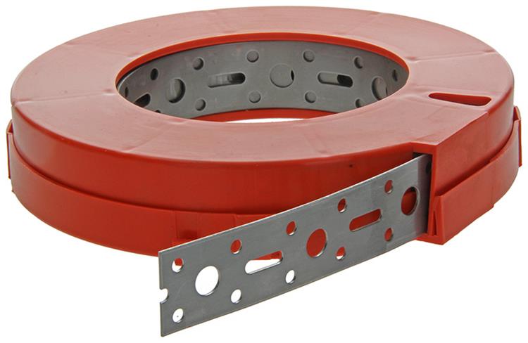 Load image into Gallery viewer, 1014768 - geperforeerd bandijzer, inox 25mmx1mmx10m | 2 stuks