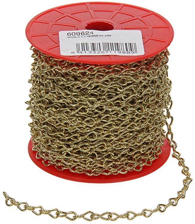 Load image into Gallery viewer, Mack 1013677 - 25m vermessingde ketting si 1,1 6mm | 25 stuks