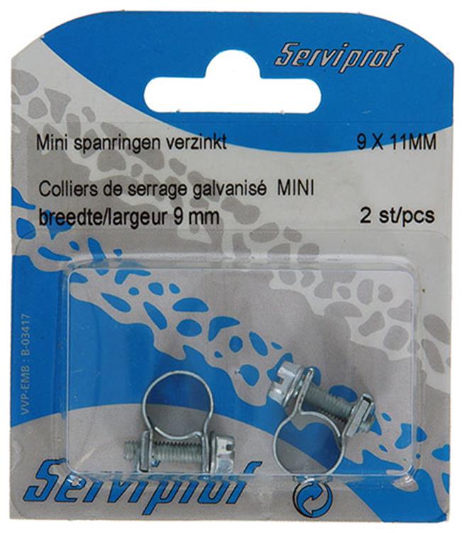 Load image into Gallery viewer, Mack 1011655 - 2 mini spanringen verzinkt 9x11mm | 10 stuks