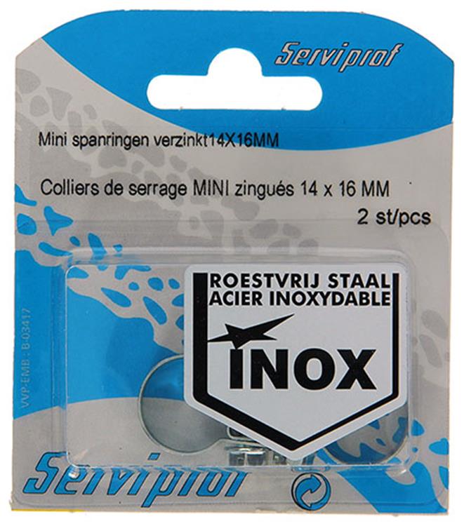 Load image into Gallery viewer, Mack 1011685 - 2 mini spanringen verzinkt 14x16mm | 10 stuks